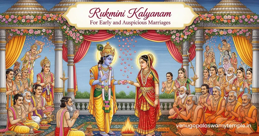 Rukmini Kalyanam especially For Early and Auspicious Marriages